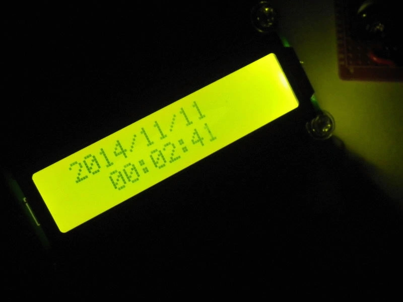 PIC16F84A LCD Digital Clock