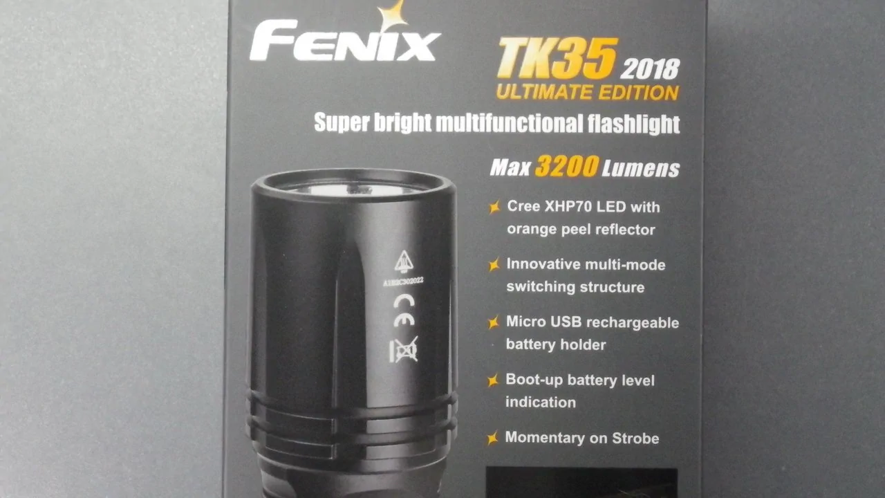 FENIX TK35UE (2018) / pack.