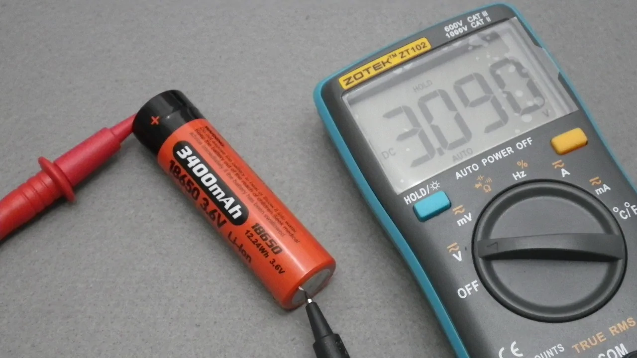 FOLOMOV 18650S / 3400mAh battery