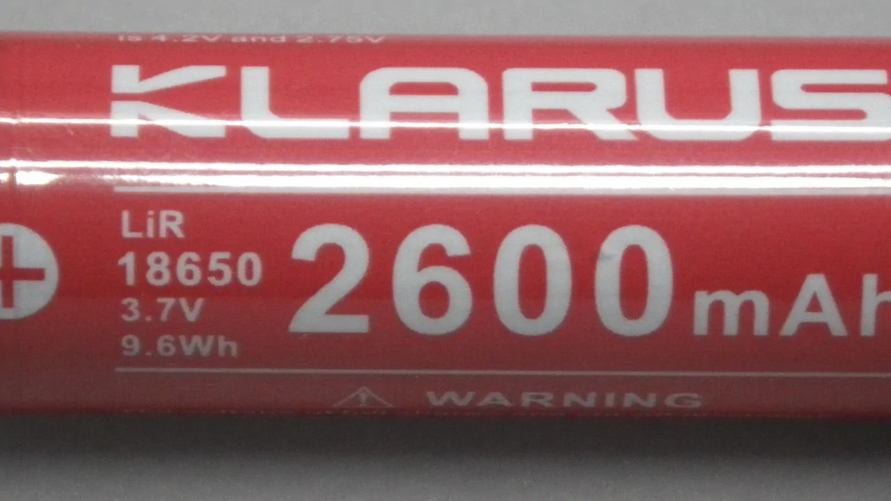 KLARUS ST15R / battery