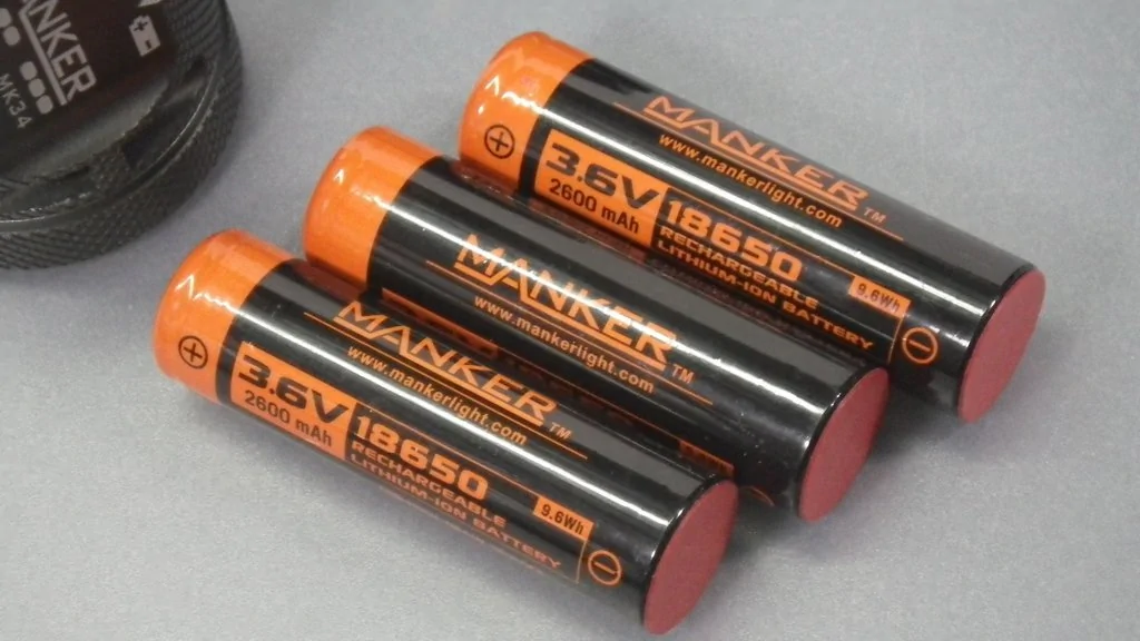 MANKER MK34 / MANKER IMR18650-2600mAh battery