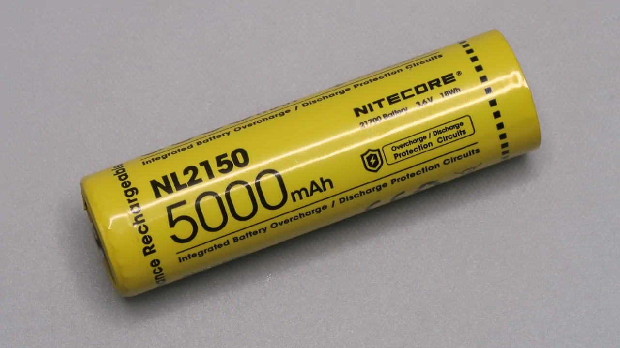 NITECORE NL2150 21700 5000mAh battery