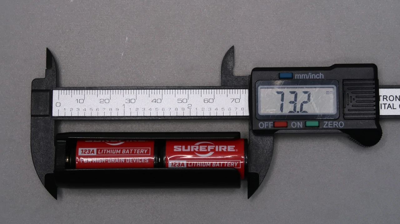 NITECORE MH12S / battery convert length
