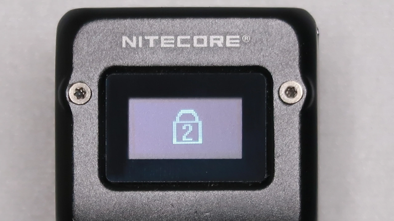 NITECORE T4K / OLED : Lock2