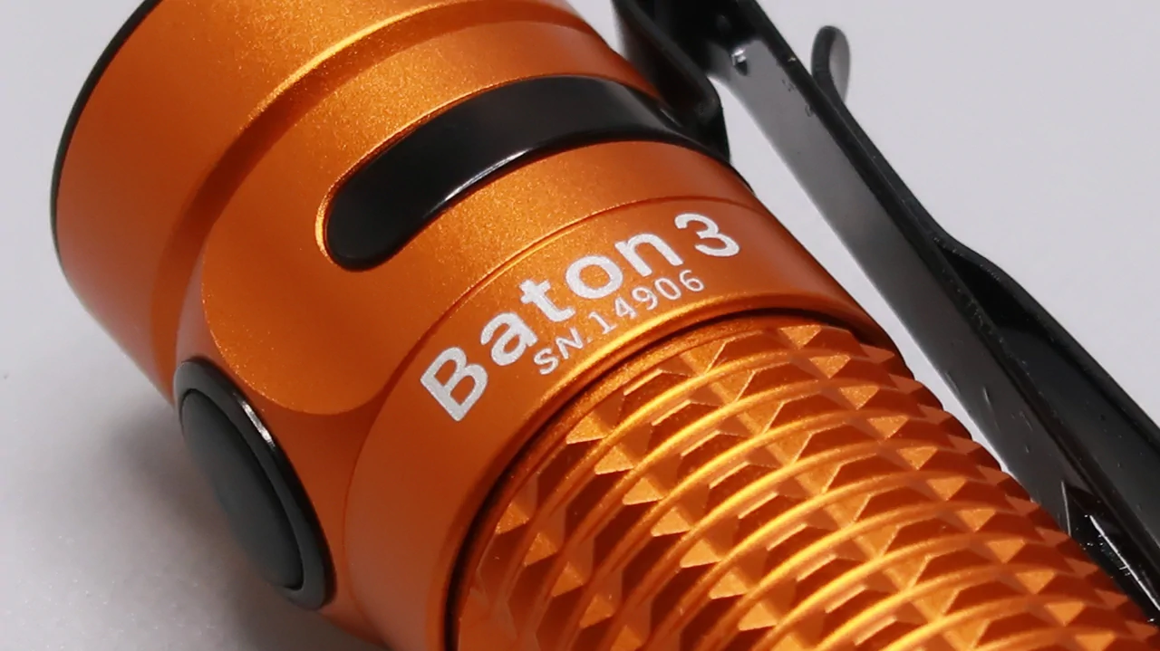 OLIGHT Baton3 Premium Edition - Orange : review