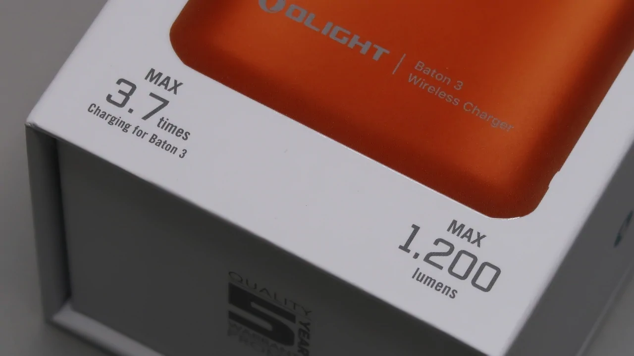 OLIGHT Baton3 Premium Edition - Orange : pack.5