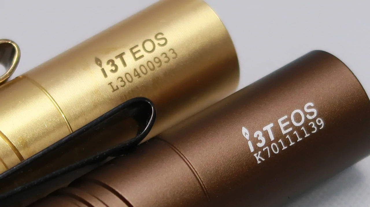 OLIGHT i3T EOS Brass / 1AAA Titanium Flashlight : review