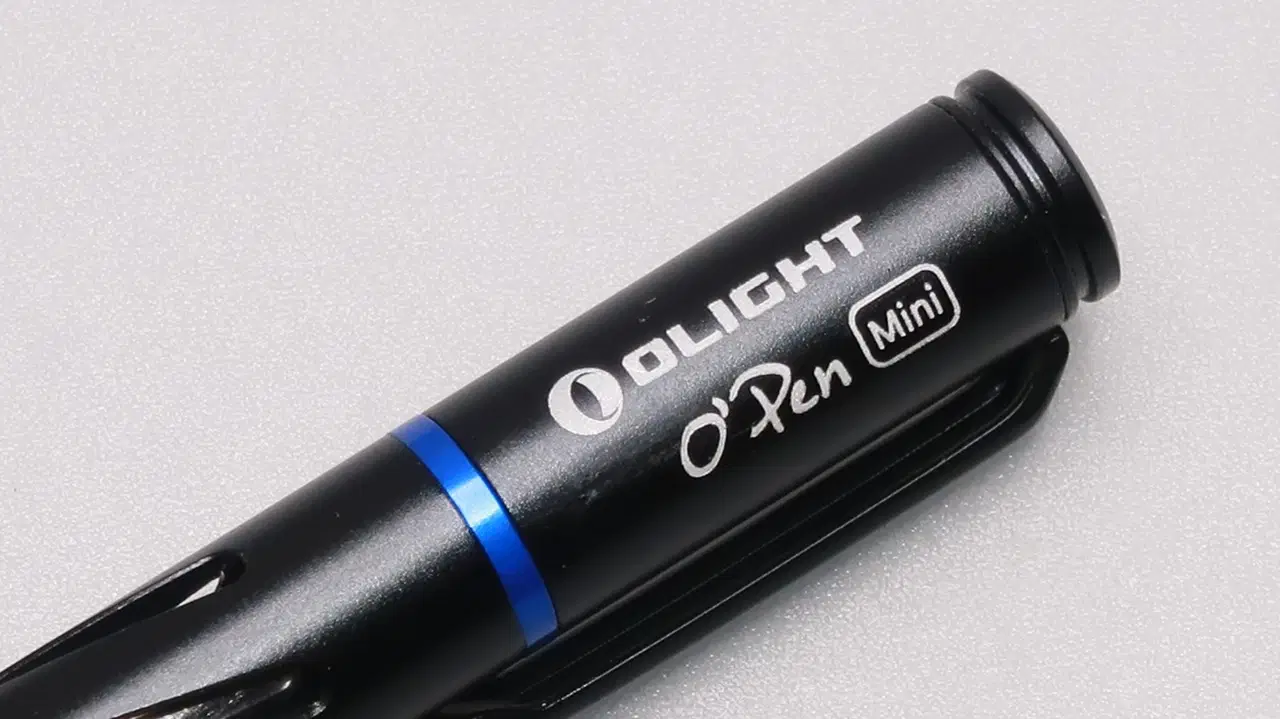OLIGHT O'Pen mini - Black / Bolt action Mini Ballpoint-pen