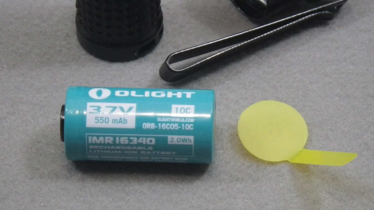 OLIGHT S1R II BATON / battery