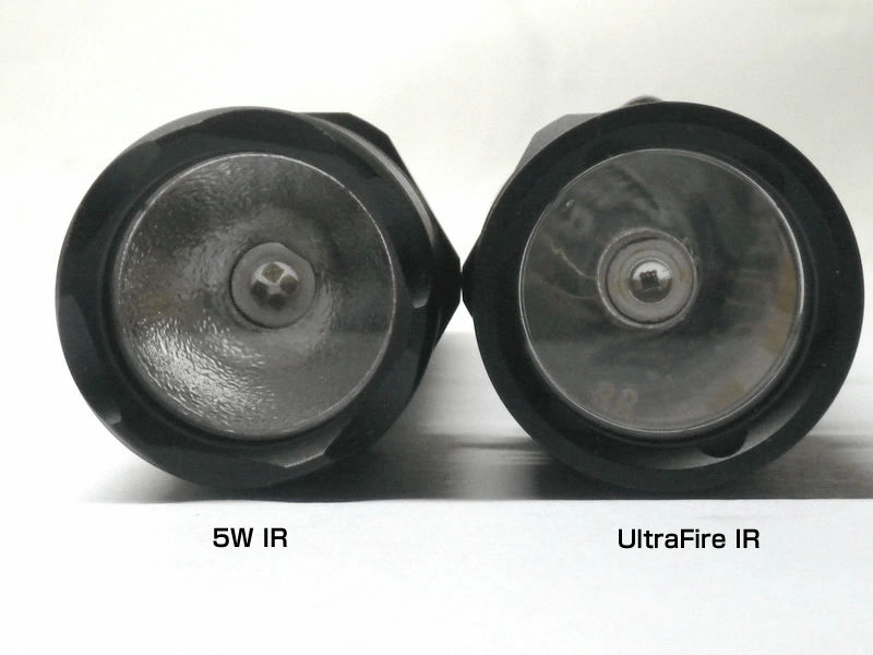 5W IR vs UltraFire IR