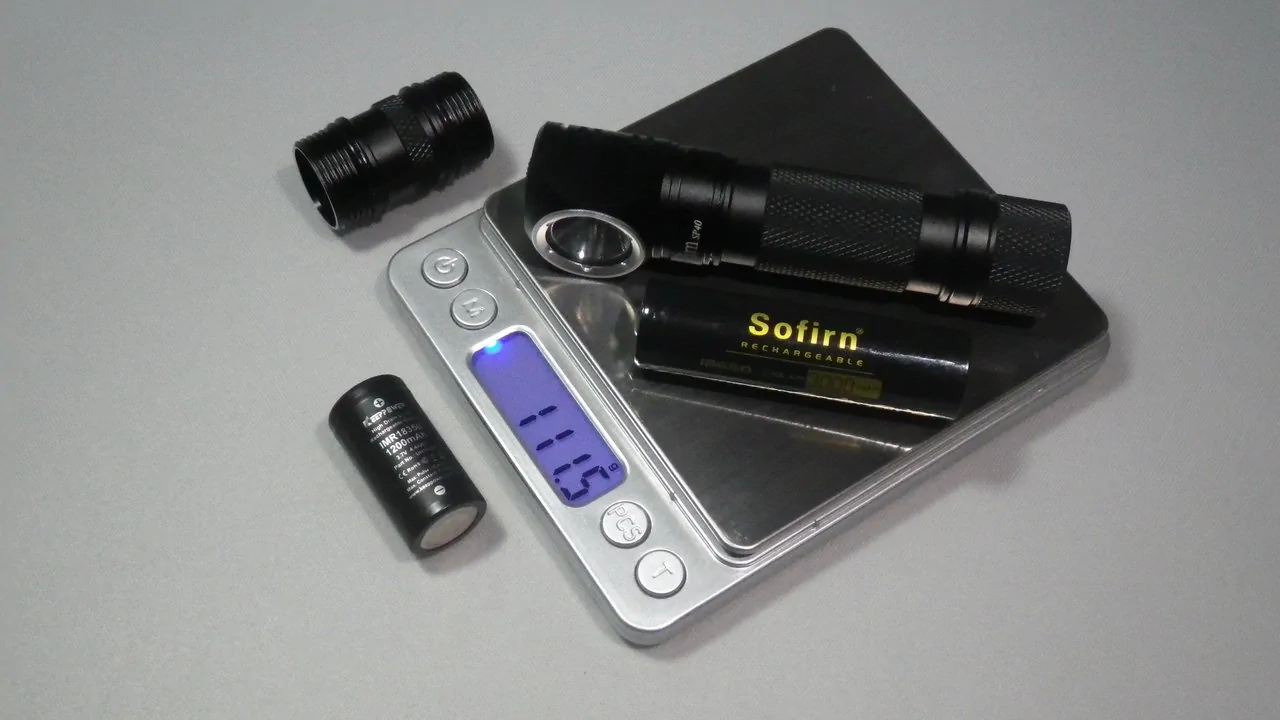 Sofirn SP40 / weight