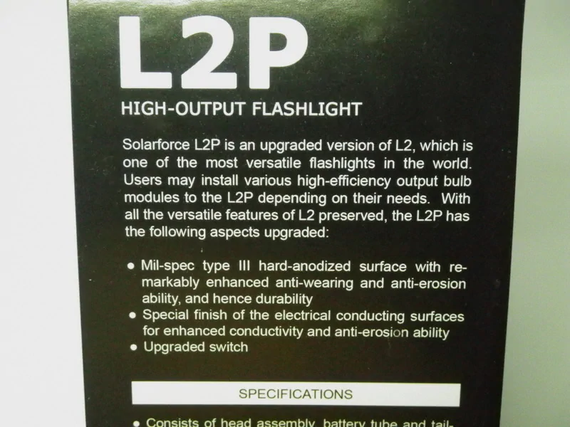 SolarForce L2P /Pack.3