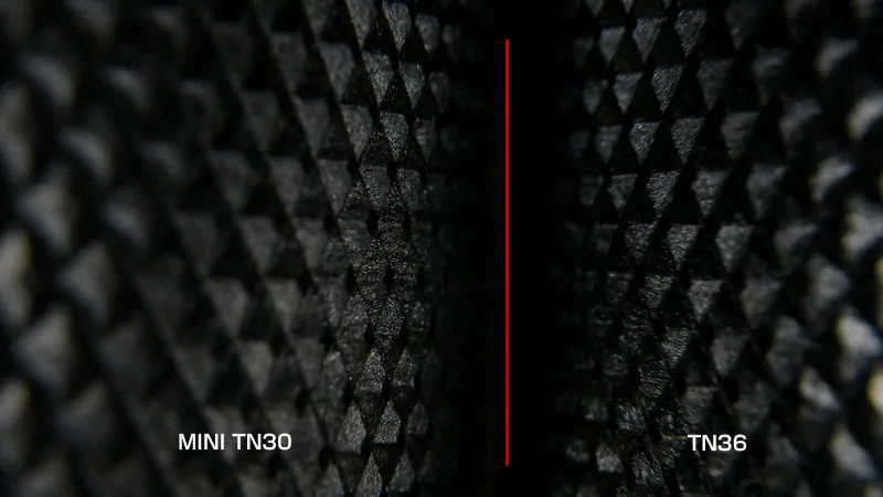 ThruNite MINI TN30 / TN36 / Grip design