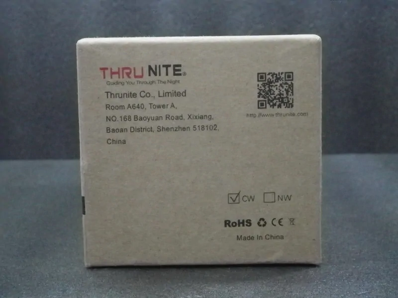 ThruNite TN36UT / パッケージ