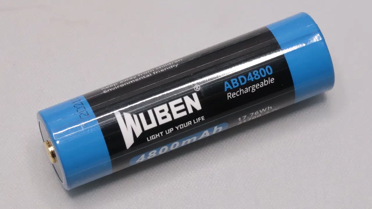 WUBEN C2 /ABD4800 : 21700 battery +