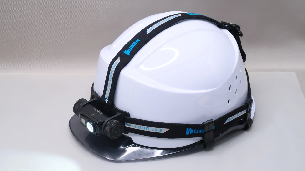 WUBEN H1 / Attached to the helmet