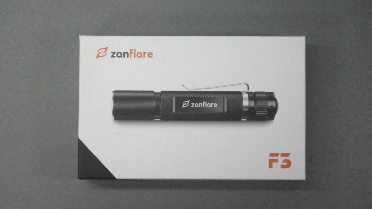 zanFlare F3 / pack.