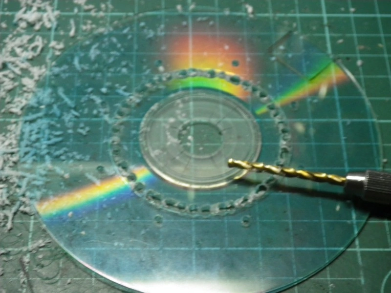 CD-Rの加工