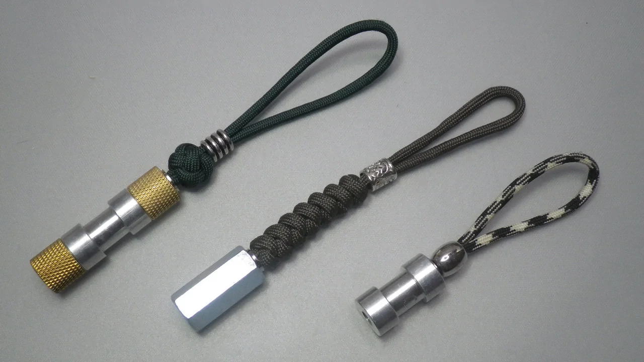 How to make a cord end (charm) using 1/4 to 3/8 inch conversion screw