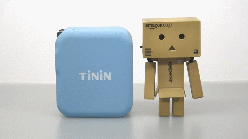 TININ USB急速充電器：サイズ
