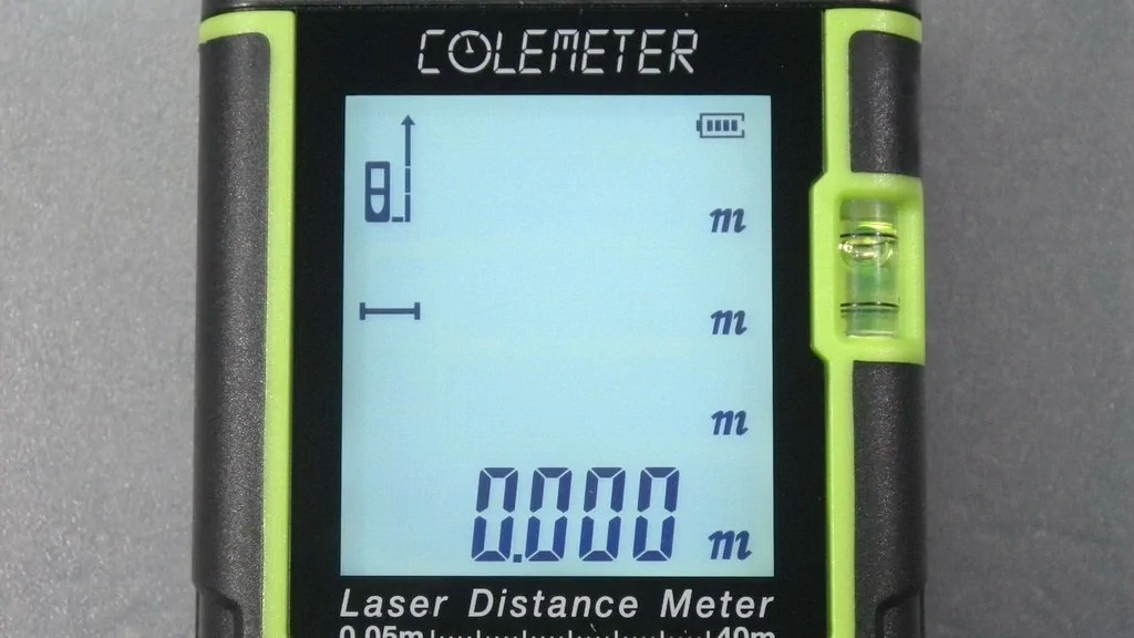 COLEMETER レーザー距離計：40m / 電源ON：スタンバイ