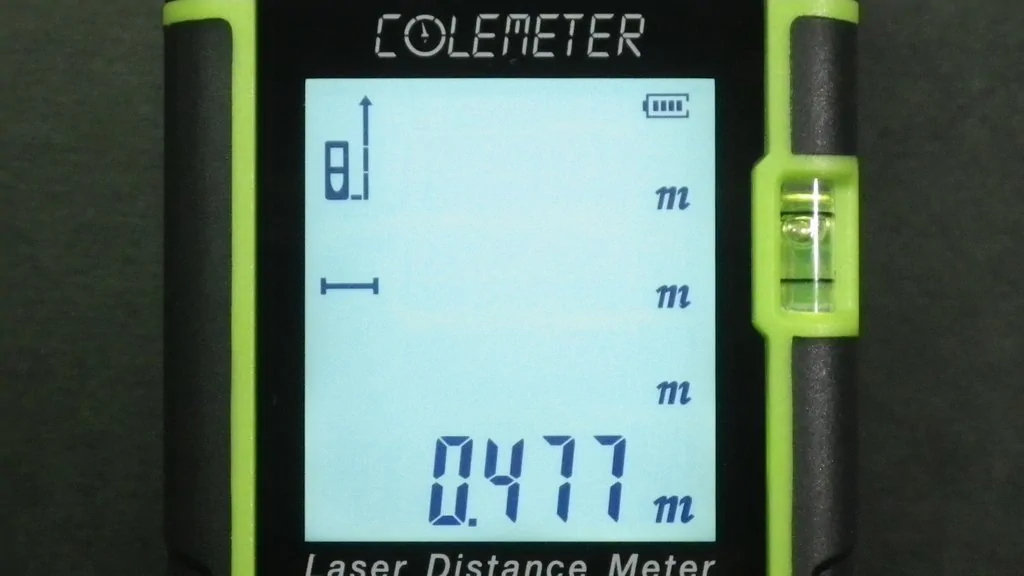 COLEMETER レーザー距離計：40m / メモリー機能